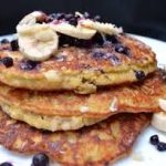 Banana protein pancakes