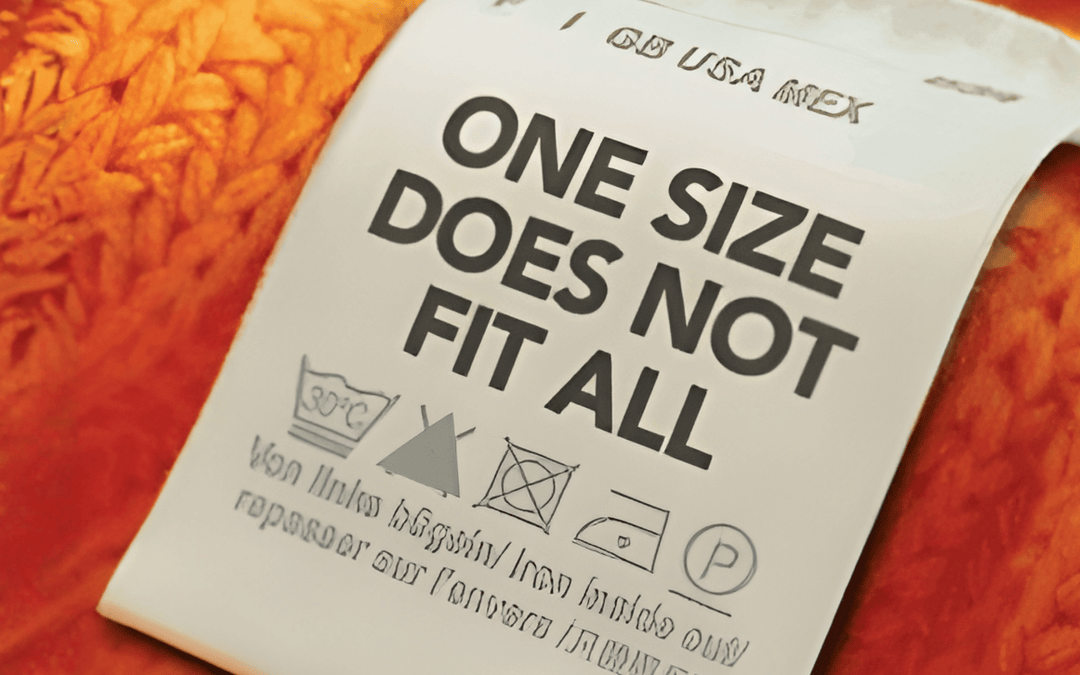 One Size Does Not Necessarily Fit All
